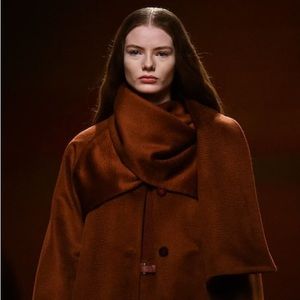 Hermes - 100% Wool Coat